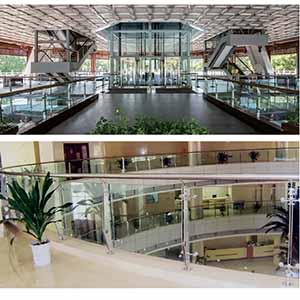 Lakeside Villa Stainless Steel Glass Railing Case | Singapore & Dushanbe