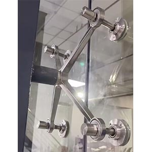 Glass Curtain Wall Spider Fittings Project in Santiago, Chile