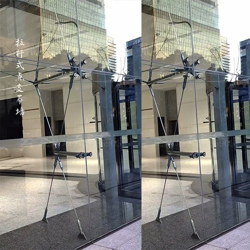 Tension Rod Glass Curtain Wall System: Perfect Integration of Spider Fittings and Stainless Steel Rods