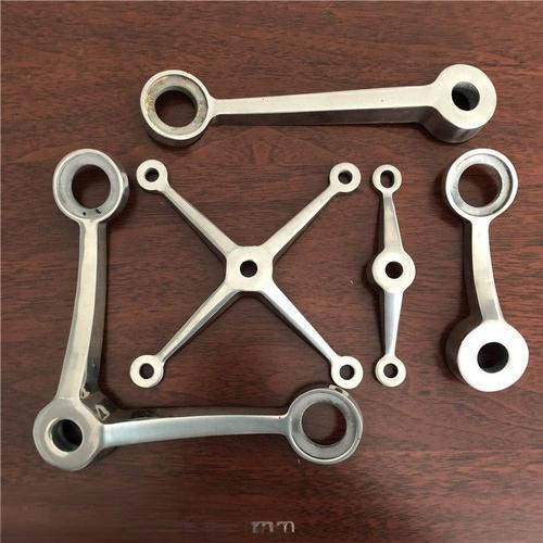 150mm Series 4-Way Stainless Steel Spider Fitting - Model RL1501 for Heavy Duty Glass Facades