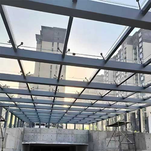 160mm 3-Way Stainless Steel Glass Spider Fitting (T-Shape) for Curtain Wall Edges