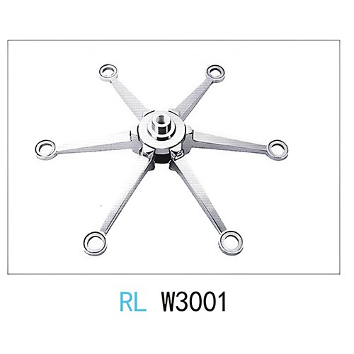 RLW3001 6-Way Stainless Steel Spider Fitting