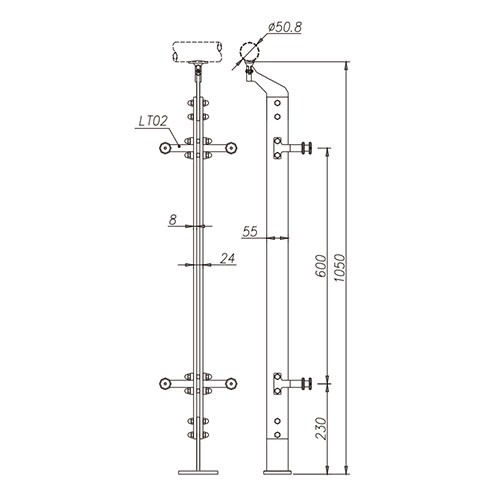 SSHW Stainless Steel Glass Balustrade Post: A Technical Case Study from Selection to Delivery