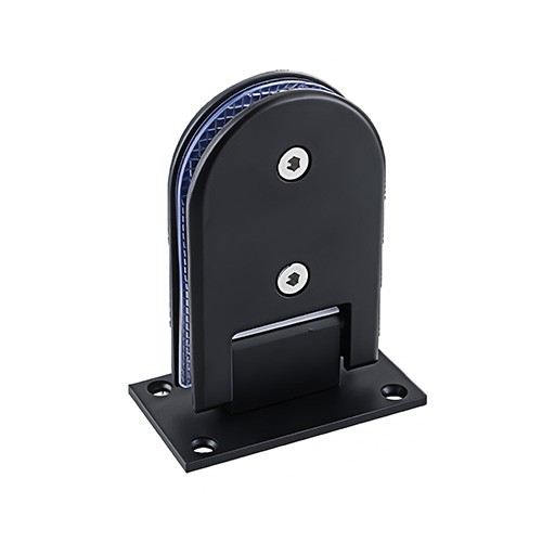 Stainless Steel 90-Degree Semicircle Fixed Glass Clamp | Wall/Floor to Glass | JC-065/066/067