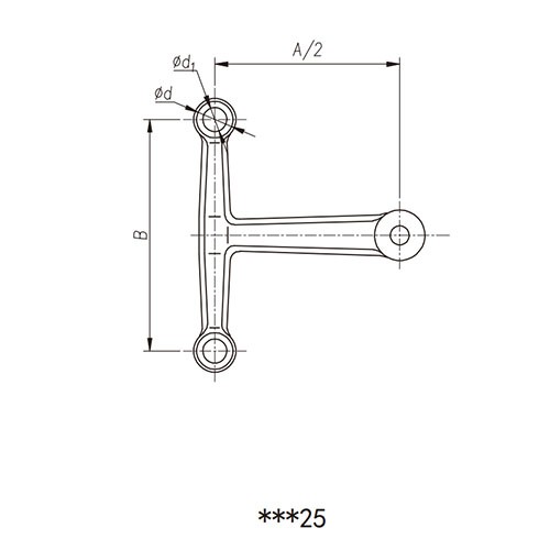 Stainless Steel Spider Fitting for Glass Curtain Wall (1–4 Arm Series)