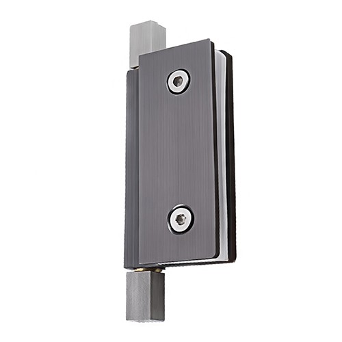 Stainless Steel Square-Face Pivot Shower Door Hinge | Top & Bottom Mount | JC-079 / JC-080